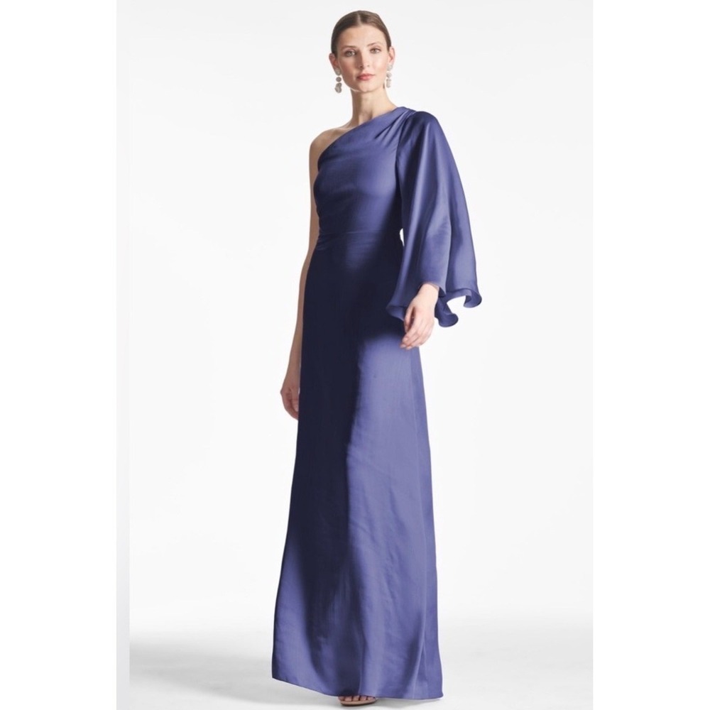 Sachin‎ & Babi Keely One-Shoulder Cobalt Gown NWT Size 6